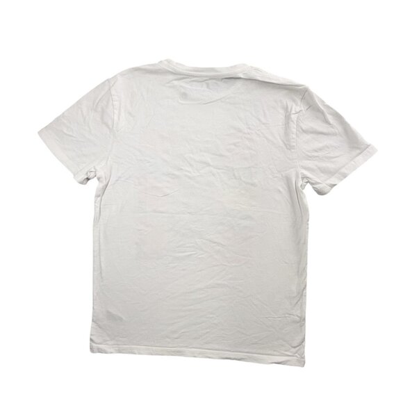 The Notorious BIG Shirt Mens Medium White Biggie Smalls Crown Graphic Rap Tee - Picture 2 of 9